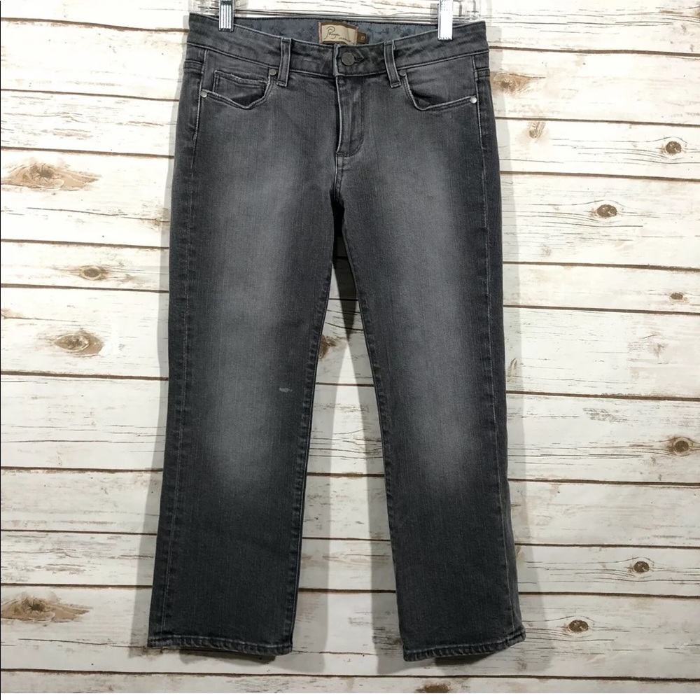 Paige premium denim capris Jeans SZ 27 faded black
